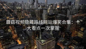 蘑菇视频隐藏路线网站爆笑合集：十大看点一次掌握